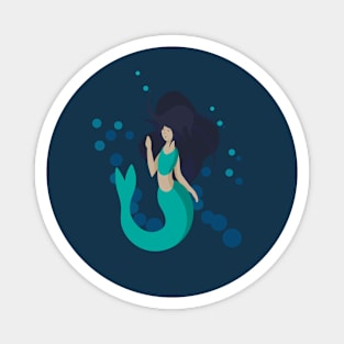 The Friendly Mermaid Magnet